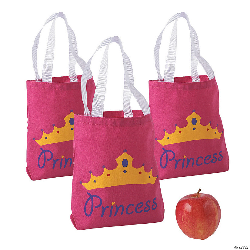 Mini Princess Canvas Tote Bags