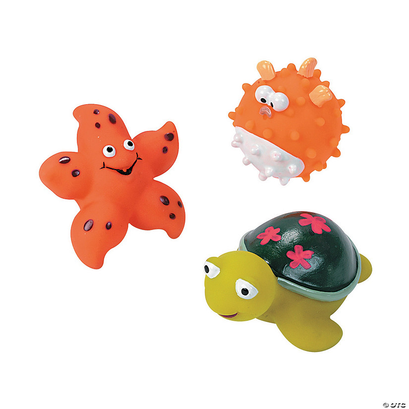 Mini Sea Life Characters - 12 Pc. Image