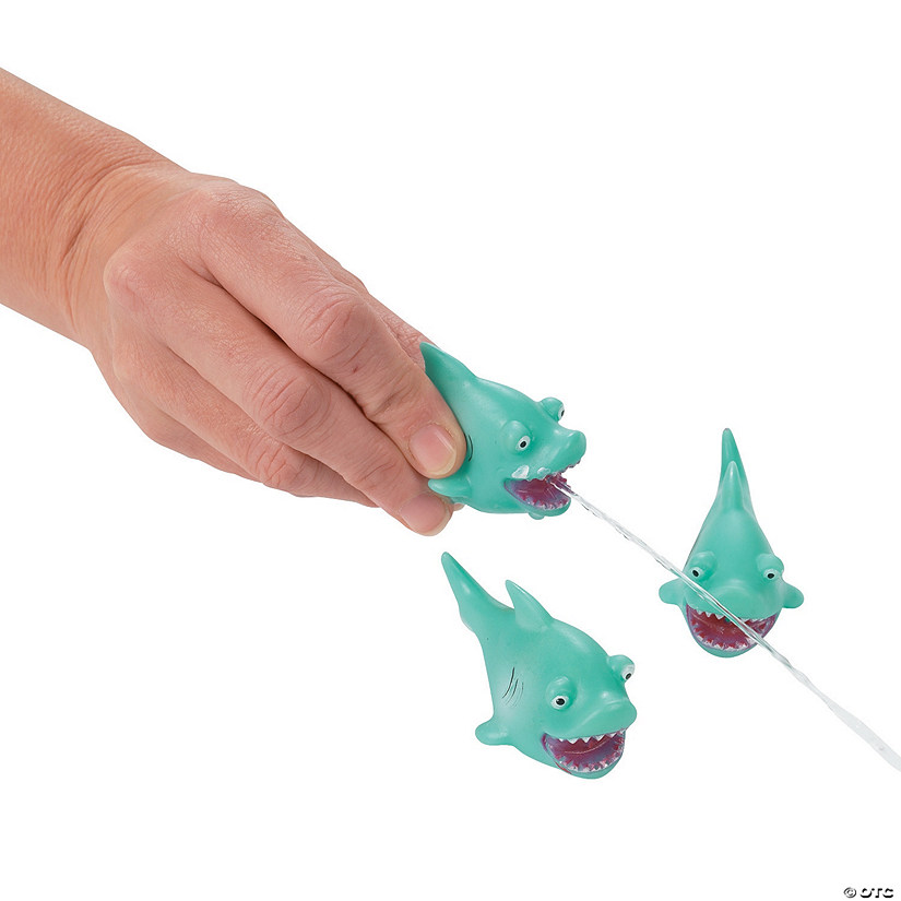 Mini Shark Squirt Toys - 12 Pc. Image