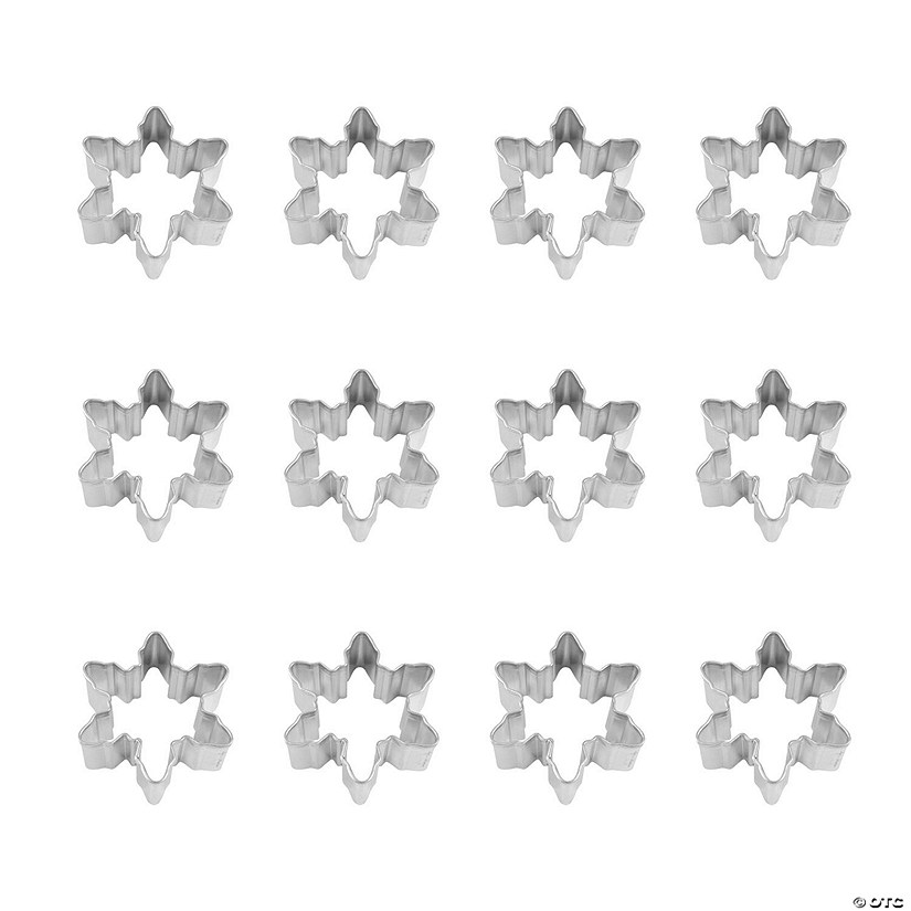 Mini Snowflake Cookie Cutters #1 Image