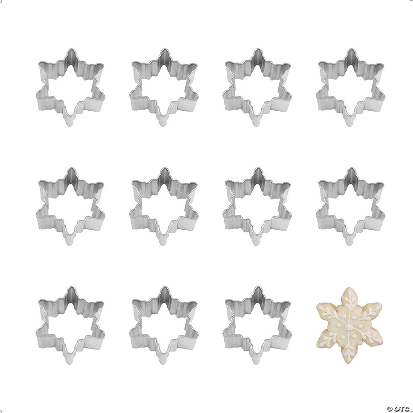 Mini Snowflake Cookie Cutters #2 Image