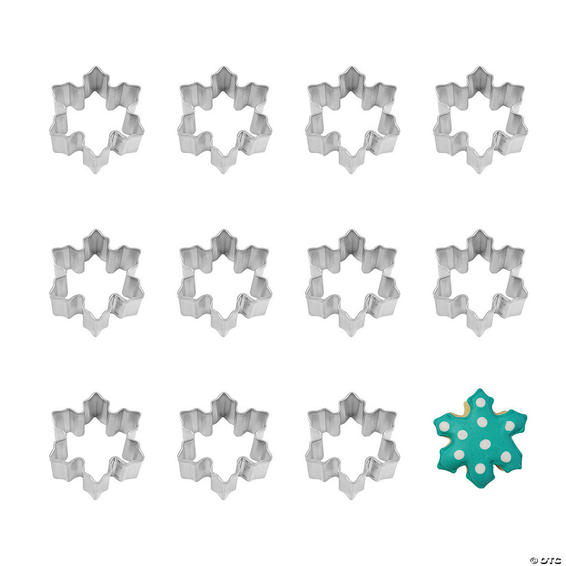 Mini Snowflake Cookie Cutters #3 Image