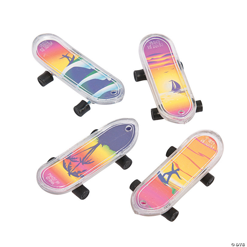 Mini Tropical Skateboards - 36 Pc. Image