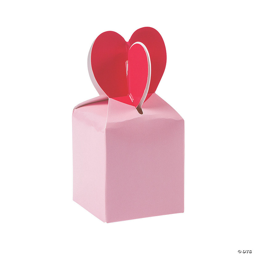 Mini Valentine Heart Favor Boxes - 12 Pc. Image