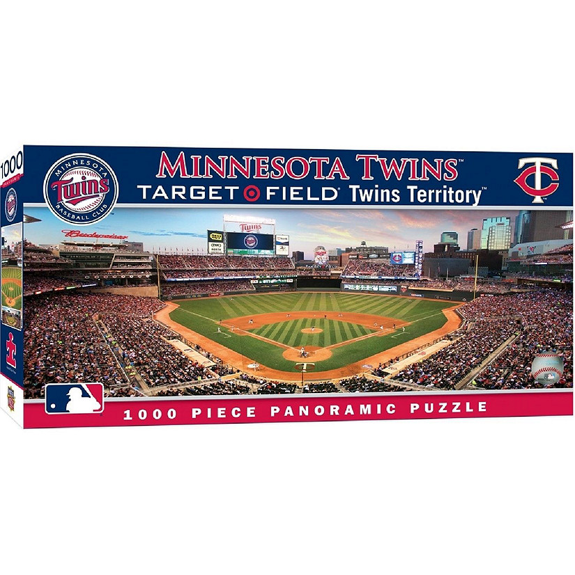 Minnesota Twins - 1000 Piece Panoramic Jigsaw Puzzle Image