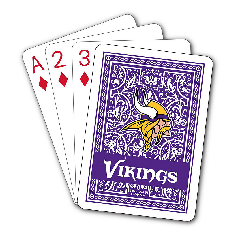 Minnesota Vikings NFL Team Playing Cards Image