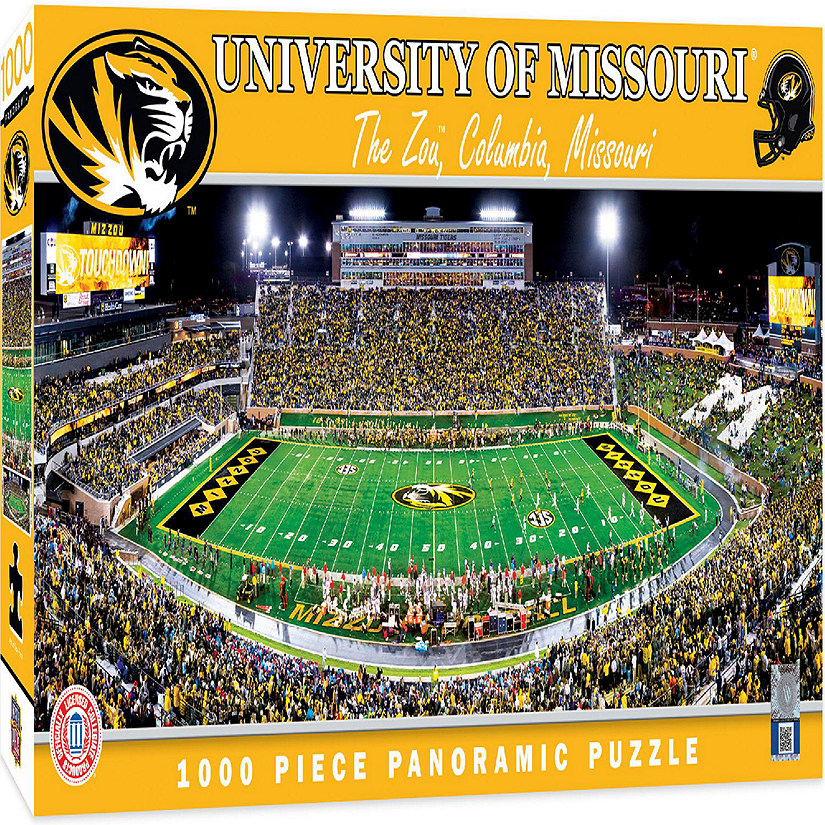 Missouri Tigers - 1000 Piece Panoramic Jigsaw Puzzle Image