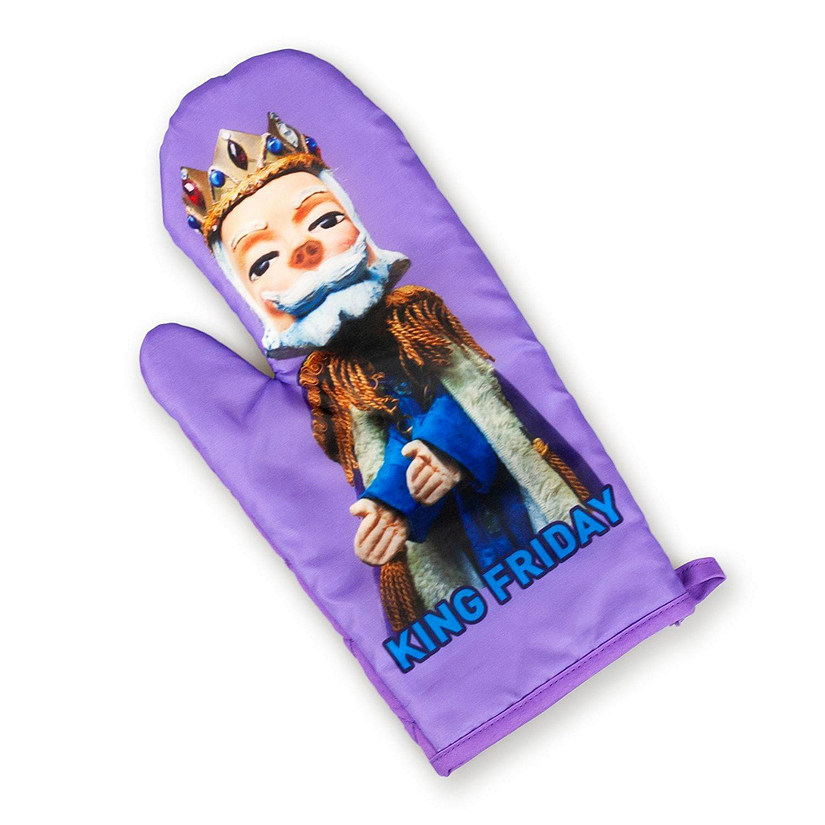 Mister Rogers Neighborhood King Friday Puppet Oven Mitt  TV Show Merchandise Image