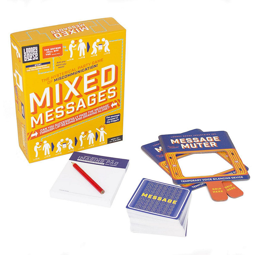Mixed Messages Lip Reading & Drawing Party Game  4+ Players Image
