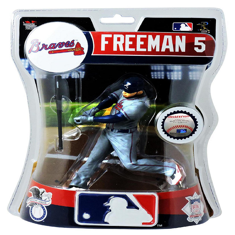 MLB Atlanta Braves 6 Inch Figure  Freddie Freeman Image