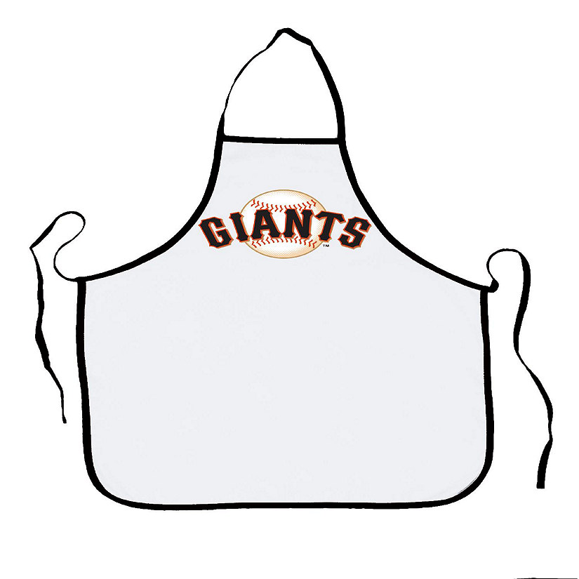 MLB Baseball San Francisco Giants Sports Fan BBQ Grilling Apron Black Trim Image