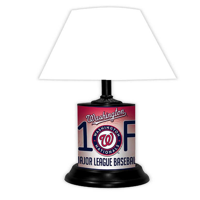 MLB Desk Lamp Washington Nationals Image