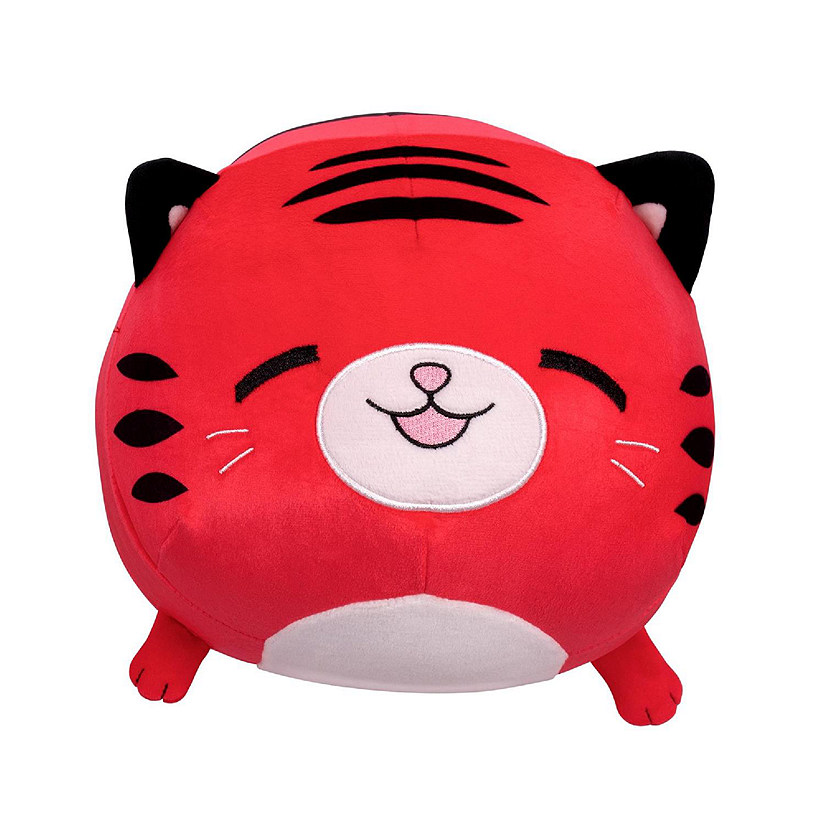 MochiOshis 12-Inch Character Plush Toy Animal Red Tiger  Puyumi Purroshi Image