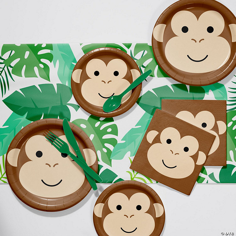 Monkey Party Supplies Kit Image