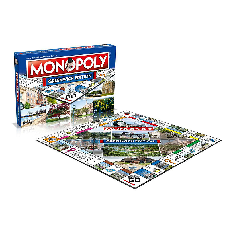 Monopoly Greenwich Edition Family Board Game  2-6 Players Image