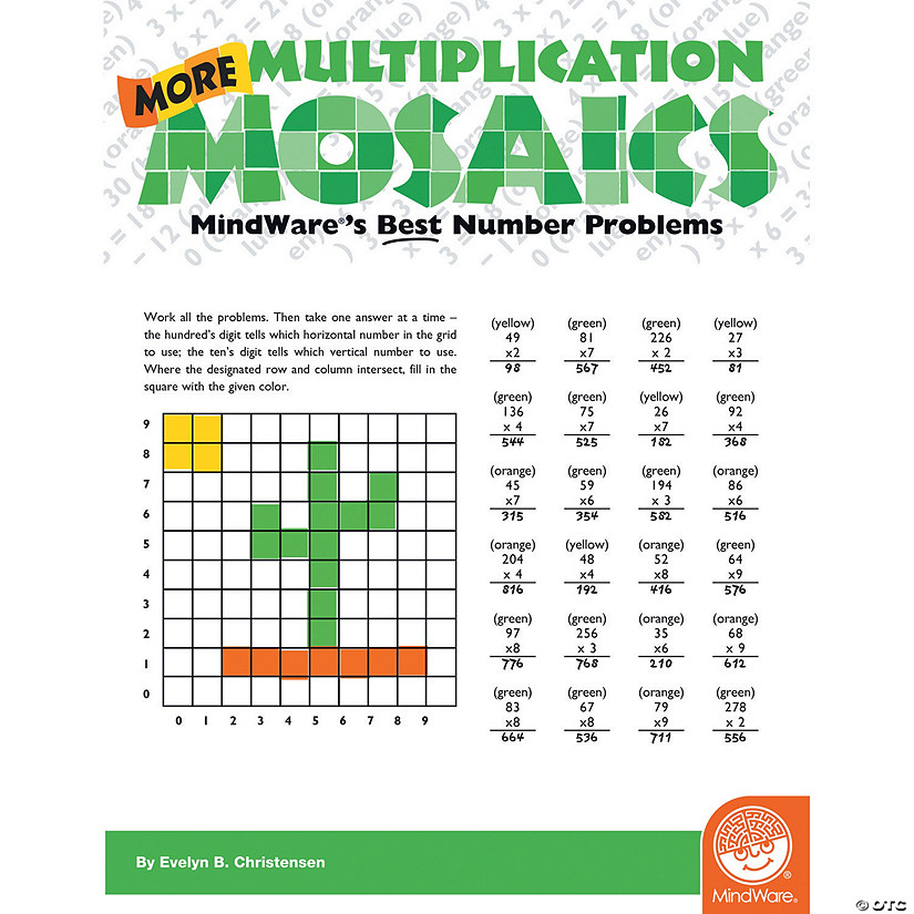 More Multiplication Mosaics Image