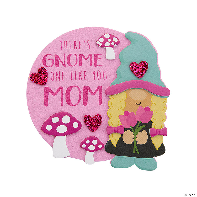 Mother&#8217;s Day Gnome Magnet Craft Kit - Makes 12 Image