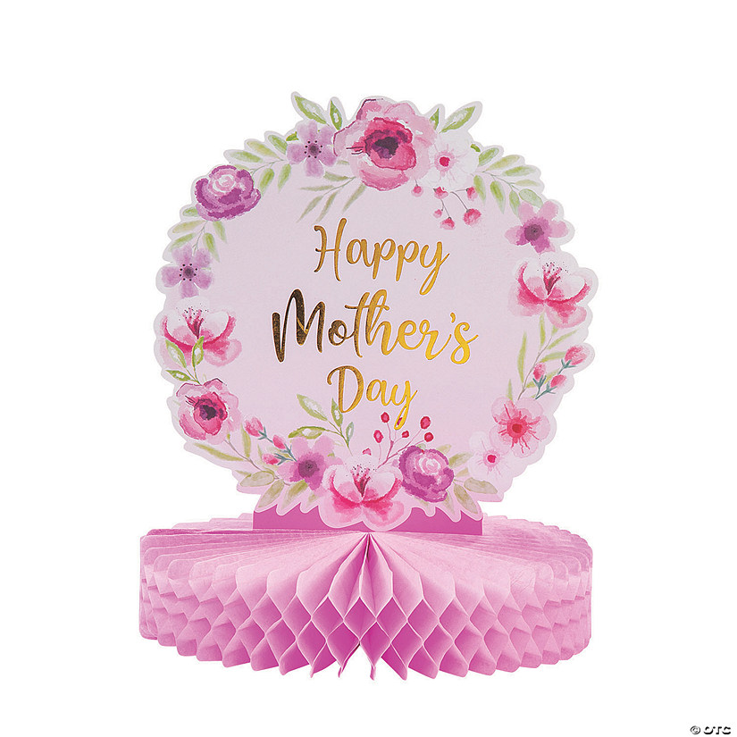Mother&#8217;s Day Honeycomb Centerpiece Image