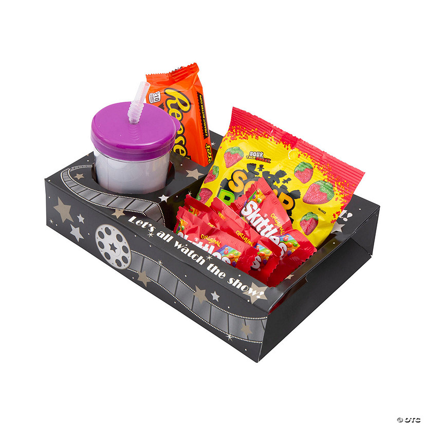 Movie Night Sweets & Snacks Box Kit for 12 Image