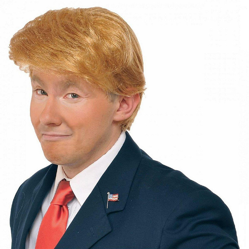 Mr. Billionaire (Donald Trump) Costume Wig Adult Image