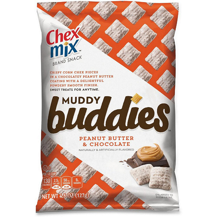 Muddy Buddies Peanut Butter & Chocolate 4.5 Oz - Case of 7 Image