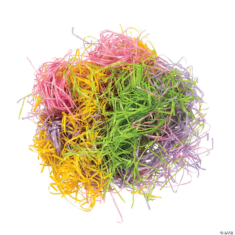 Multicolor Easter Grass - 12 Pc. Image