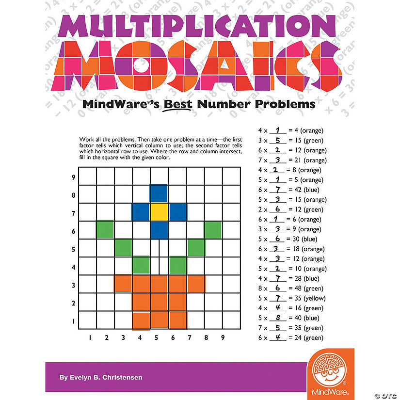 Multiplication Mosaics Image