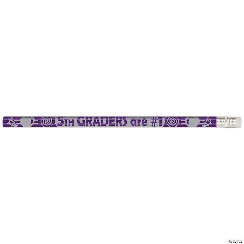 Musgrave Pencil Company 5th Graders Are #1 Pencils, 12 Per Pack, 12 Packs Image