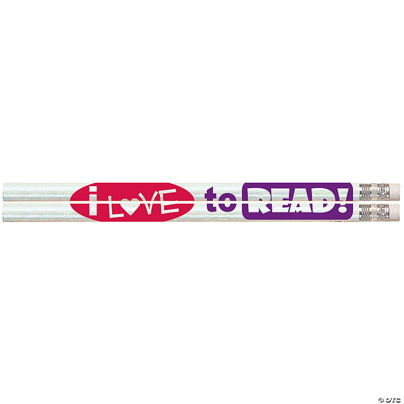 Musgrave Pencil Company I Love to Read! Pencils, 12 Per Pack, 12 Packs Image