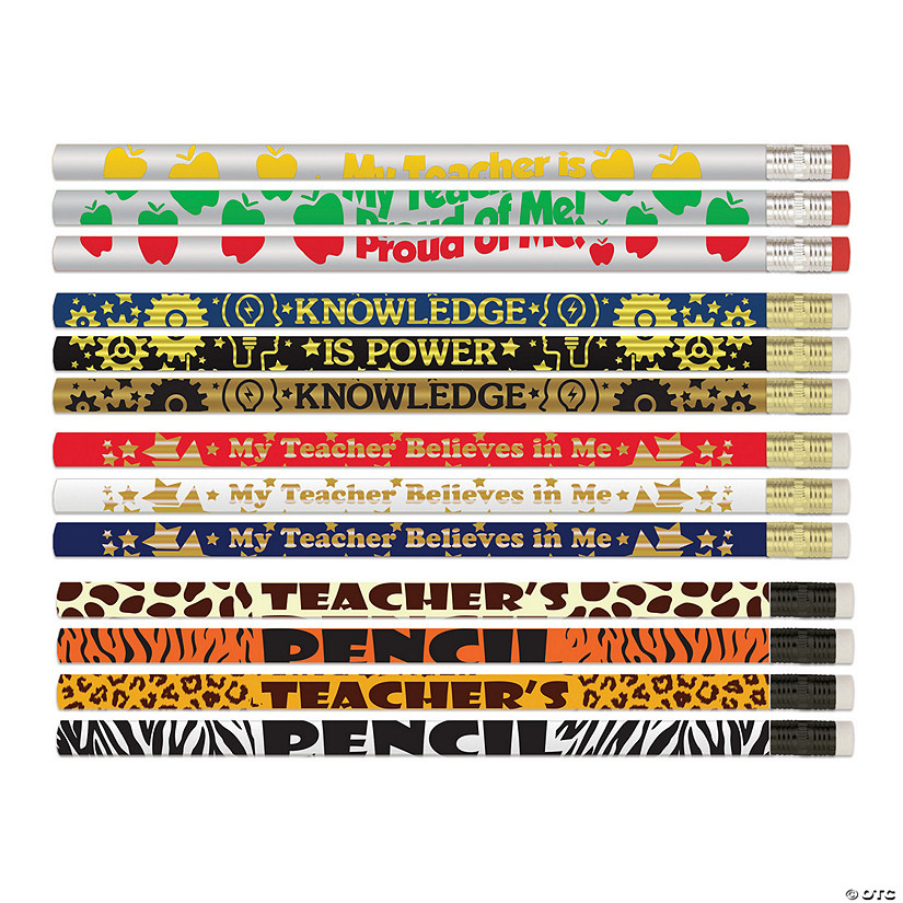 Musgrave Pencil Company Teacher Rewards Pencils Assortment, Pack of 144 Image