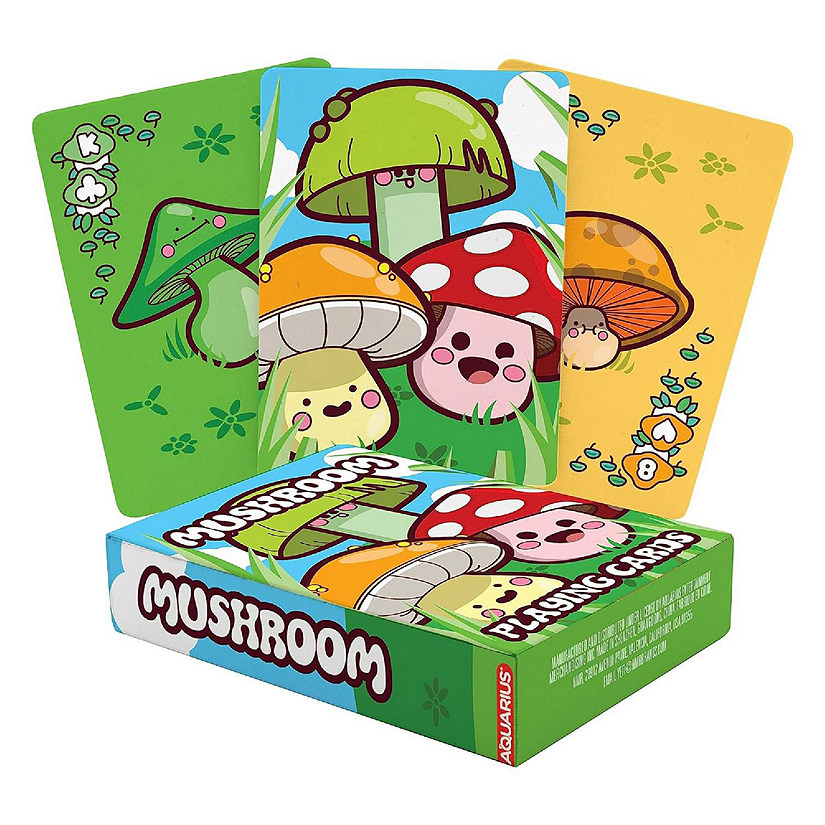 Mushroom Playing Cards Image