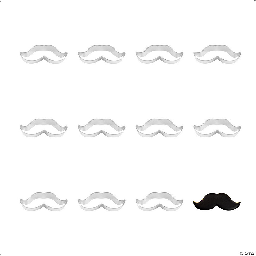 Mustache A 4" Cookie Cutters Image