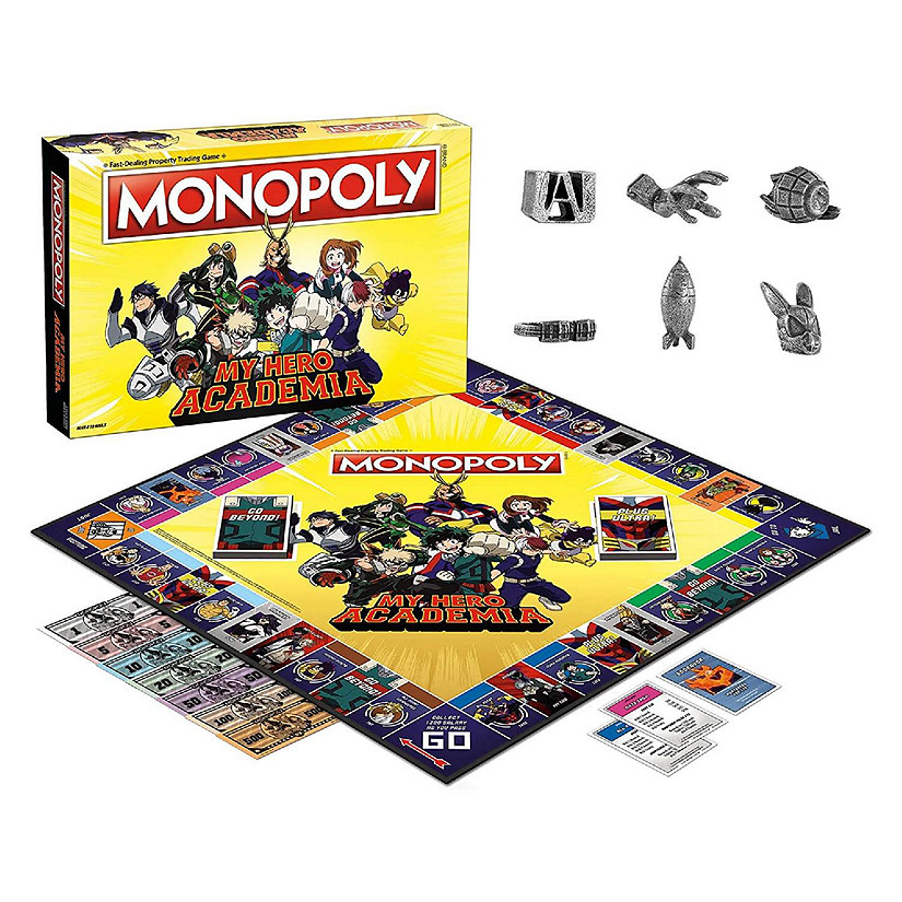 My Hero Academia Monopoly Board Game Image