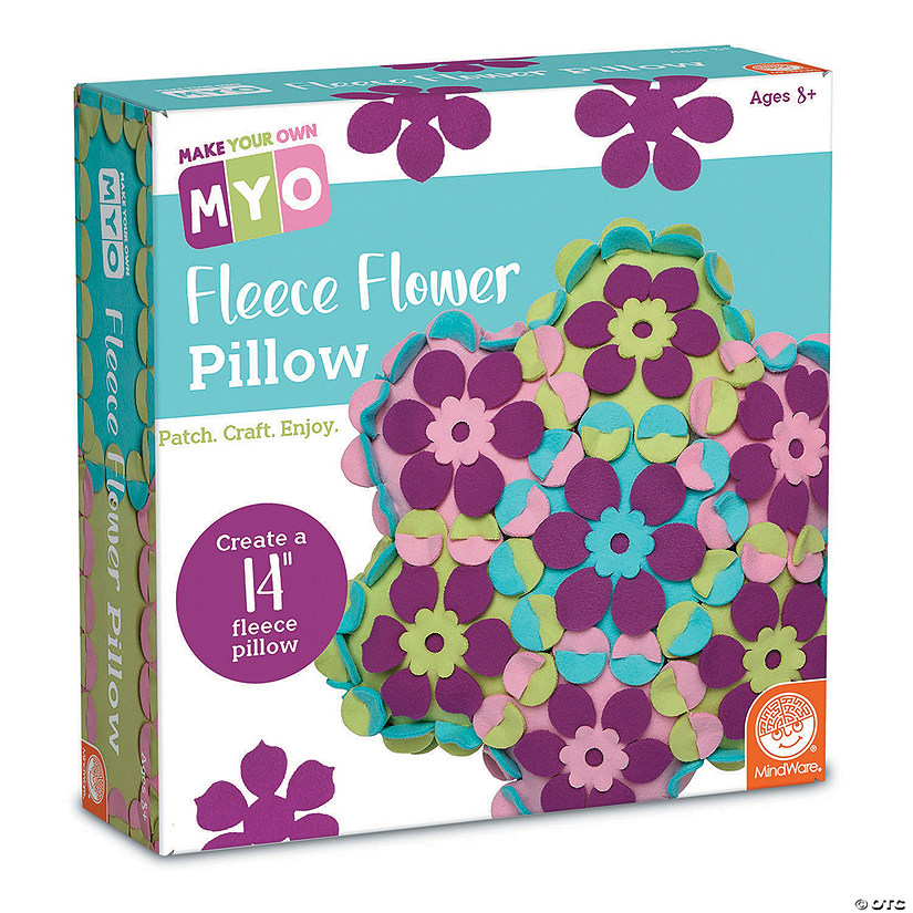 MYO Fleece Flower Pillow Image