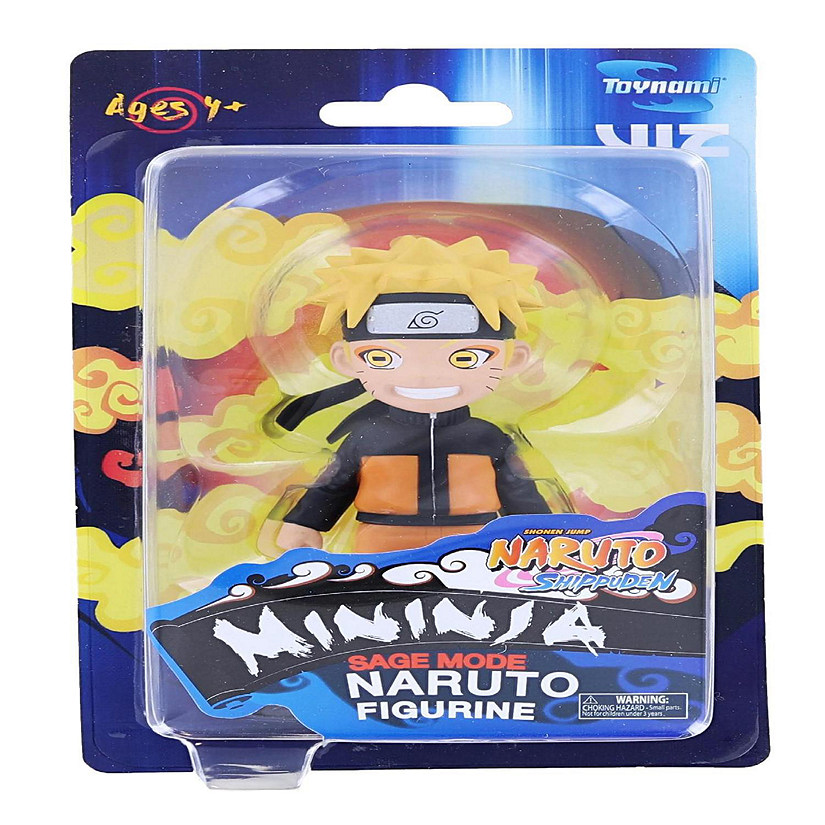 Naruto Shippuden Mininja 4 Inch Figurine Series 2  Sage Mode Naruto Image