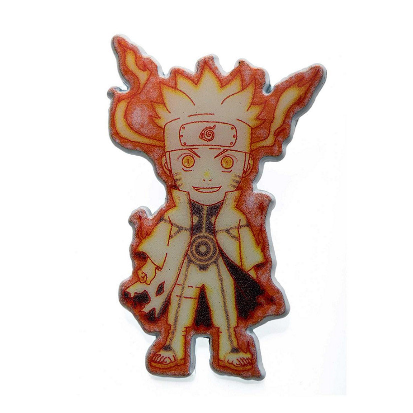 Naruto Shippuden Naruto Uzumaki On Fire Enamel Collector Pin Image