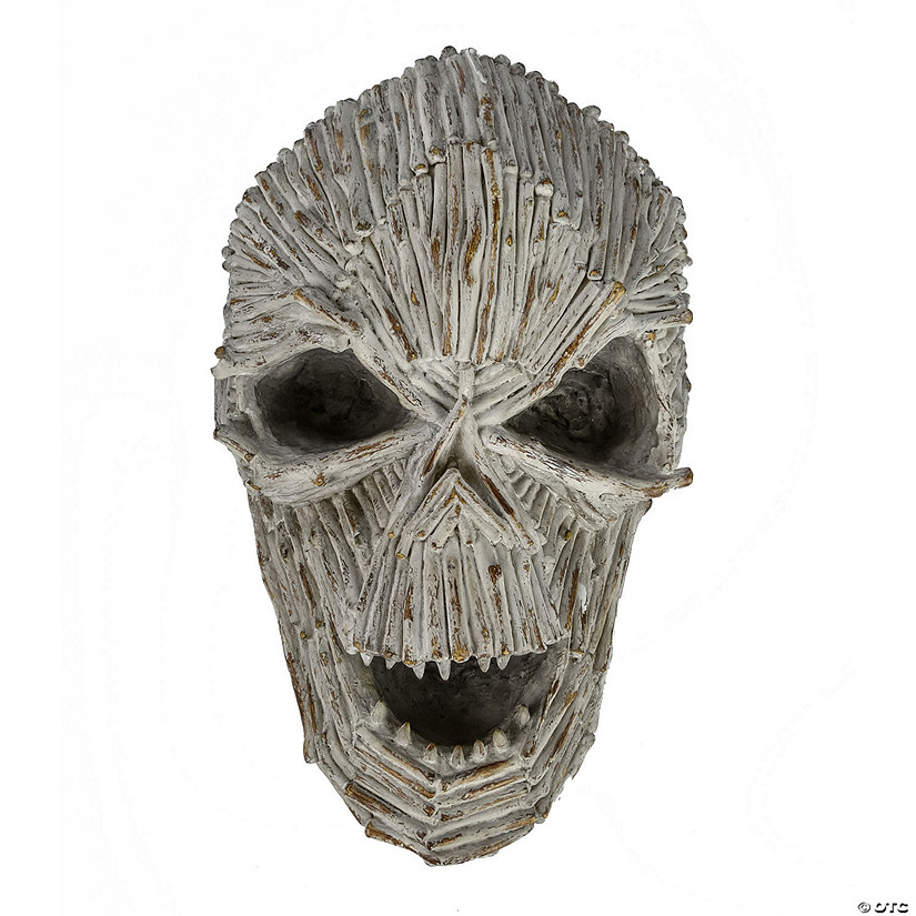 National Tree Company 15 in. Halloween Driftwood Ghost Face Image