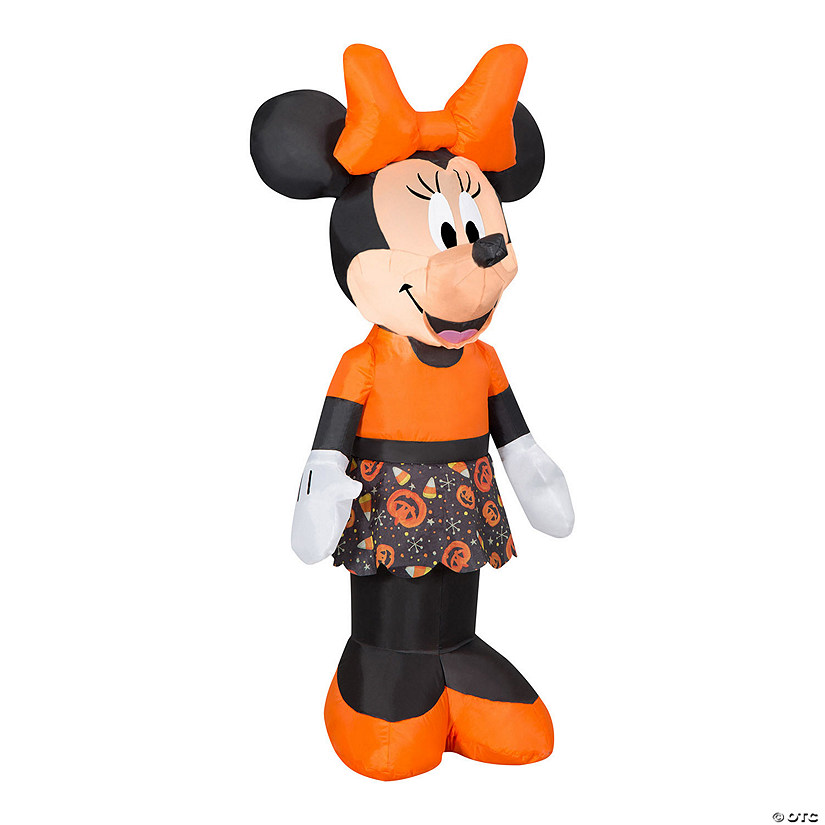 National Tree Company 42 in. Inflatable Halloween Party Minnie Mouse Image