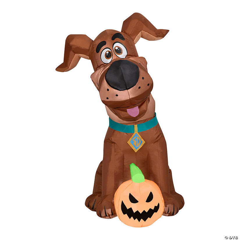 National Tree Company 42 in. Inflatable Halloween Scooby Doo Image