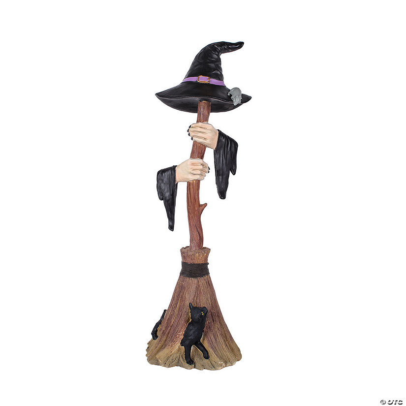 National Tree Company 48 in. Halloween Witchs Broom Image