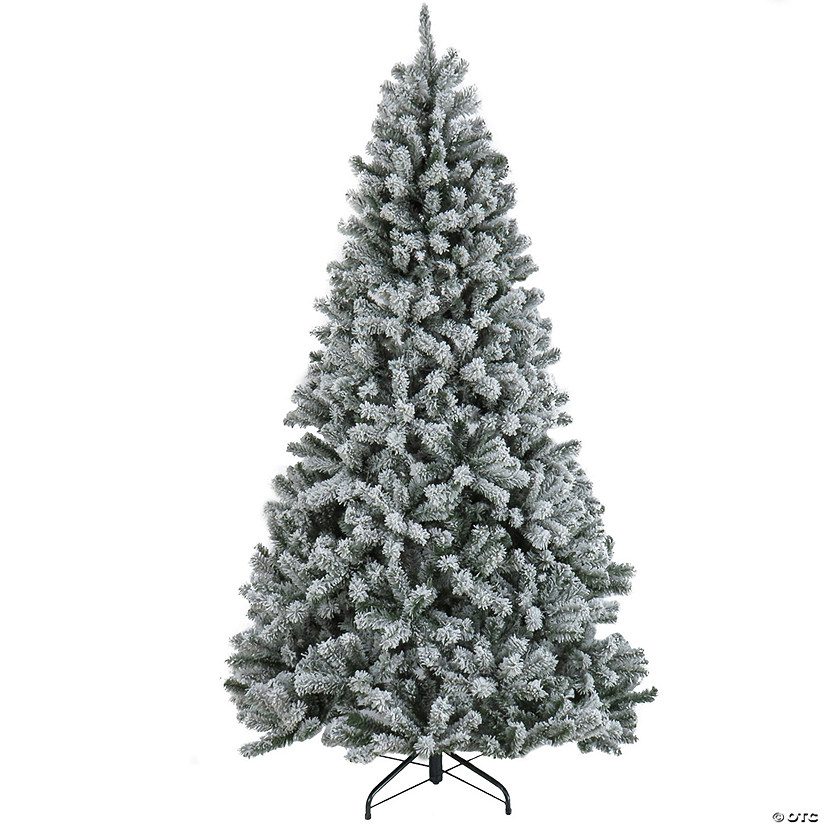 National Tree Company 7.5 ft. Snowy North ValleySpruce Tree Image