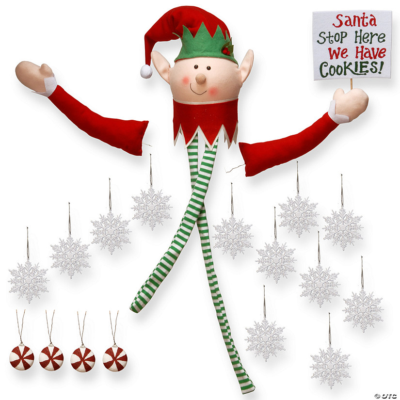 National Tree Company Santa&#8217;s Elf Tree Dress Up Kit Image