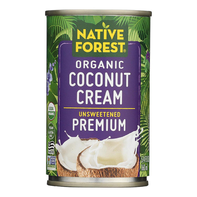 Native Forest Organic Cream Premium - Coconut - Case of 12 - 5.4 Fl oz. Image