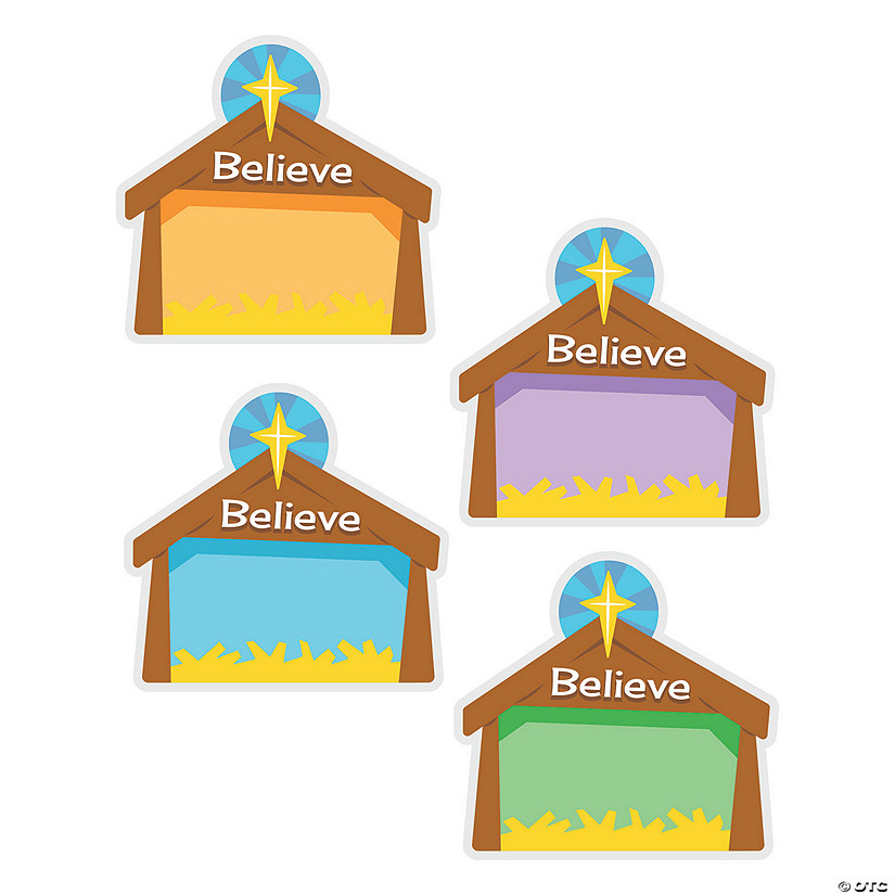 Nativity Bulletin Board Cutouts - 48 Pc. Image