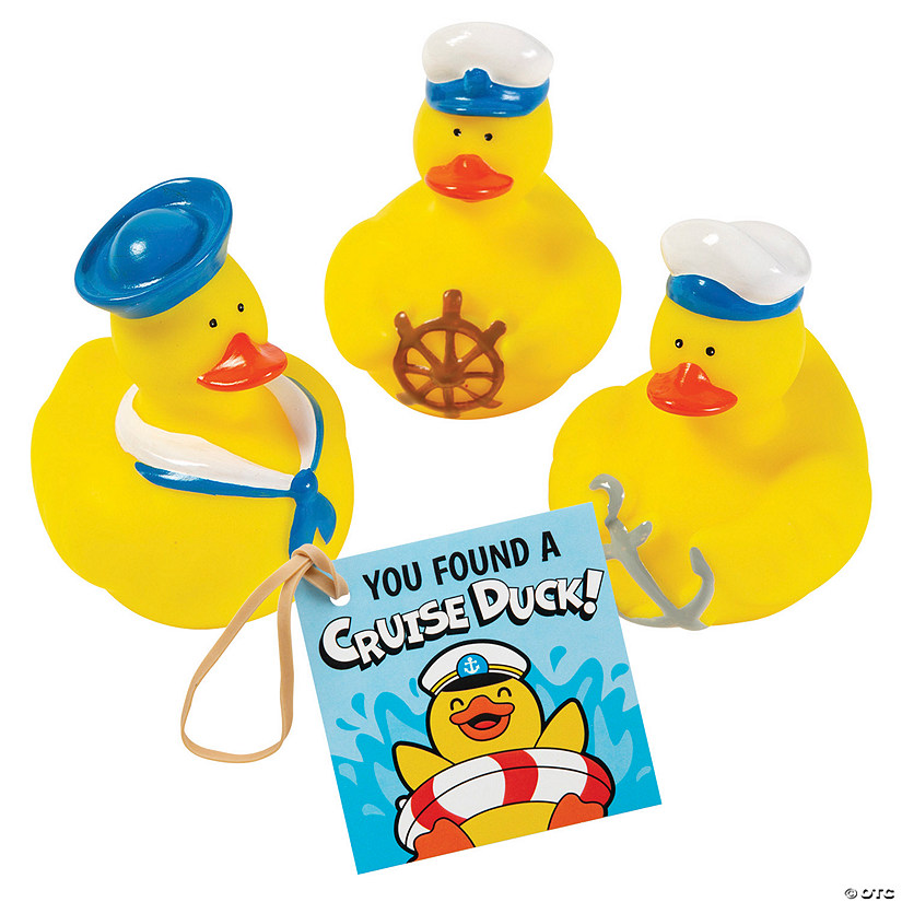 Nautical Cruise Ducks Kit for 12 Image