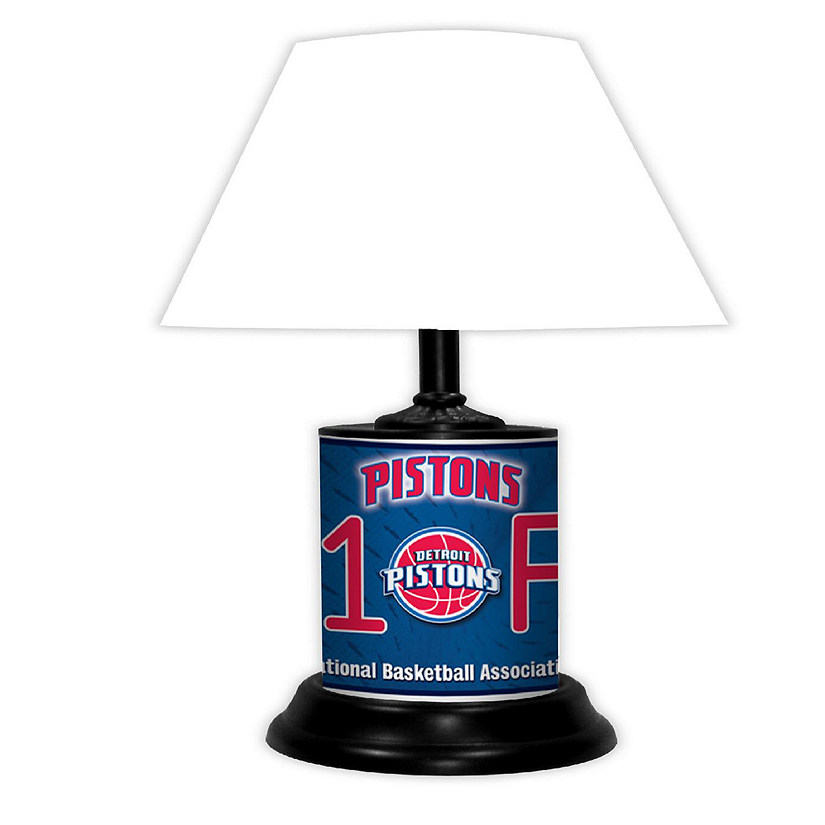 NBA Desk Lamp Detroit Pistons Image