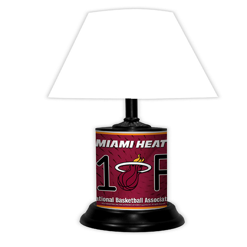 NBA Desk Lamp Miami Heat Image