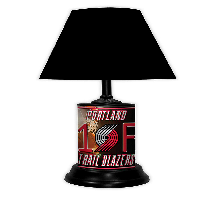 NBA Desk Lamp Portland Trail Blazers Image