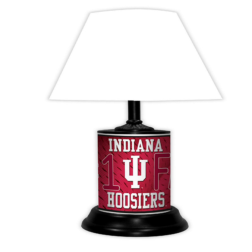 NCAA Desk Lamp Indiana Hoosiers Image