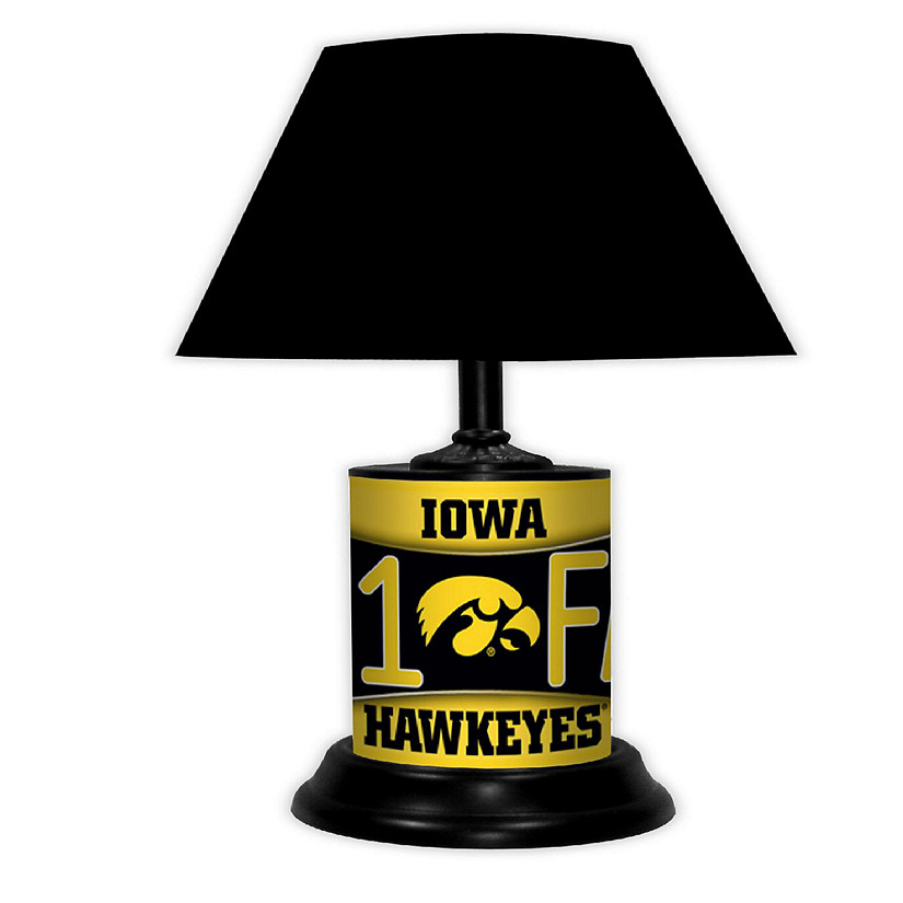 NCAA Desk Lamp Iowa Hawkeyes Image